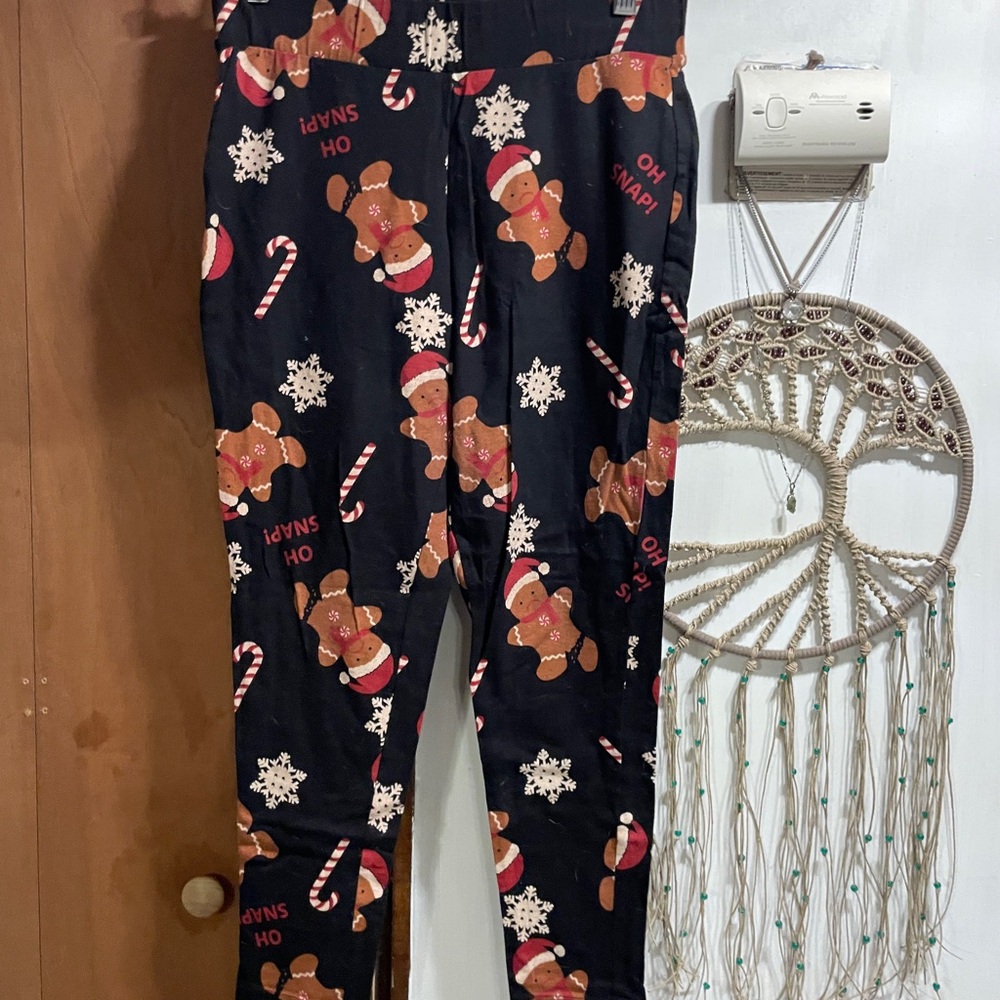 Torrid Black Holiday Print Pajama Pants
